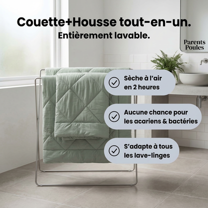 Couverture NuitFacile + 2 oreillers DouxNuage offert